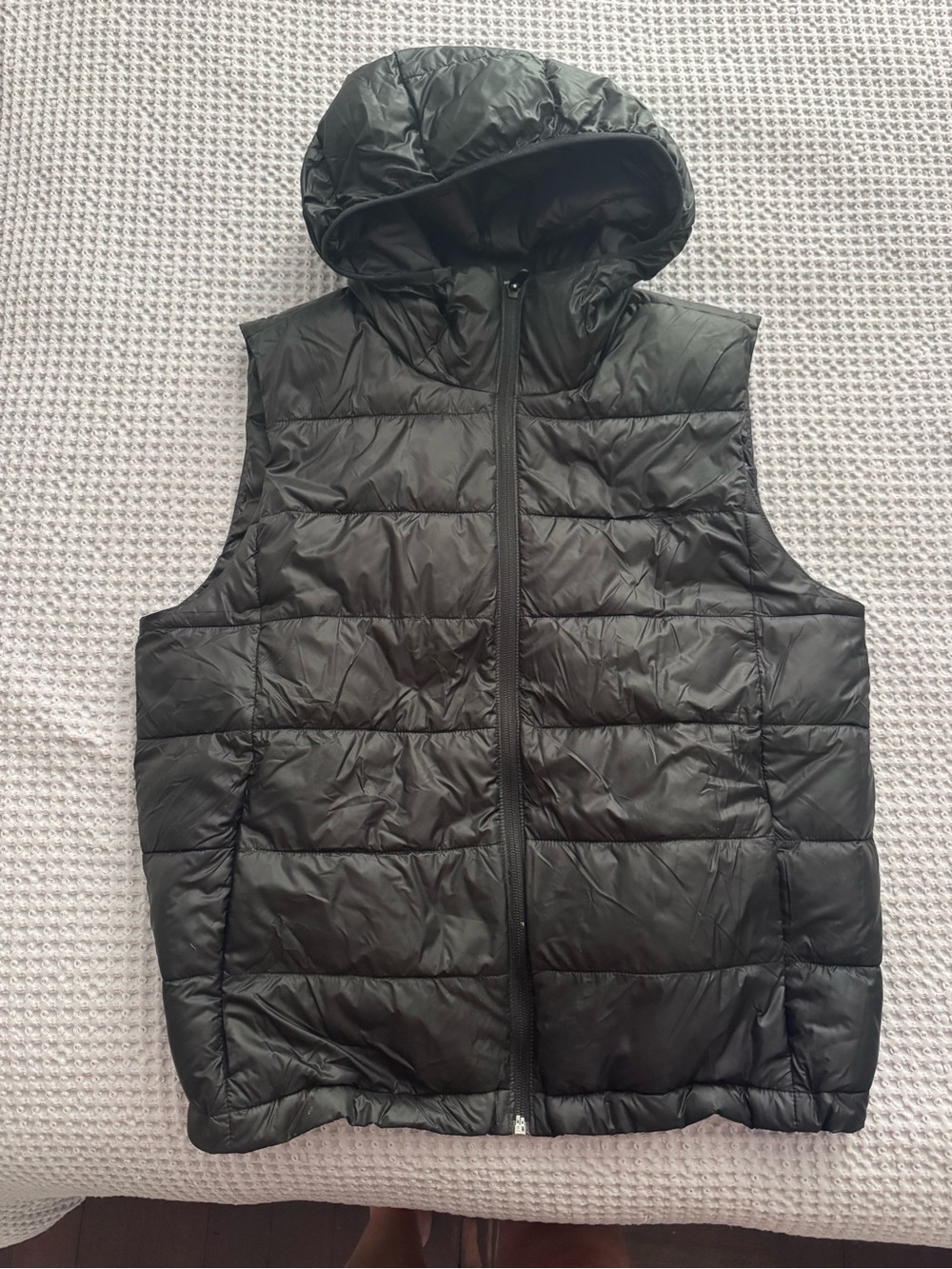 Athleta down hooded vest! Great condition